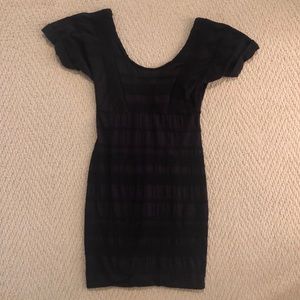 Free People black bodycon dress